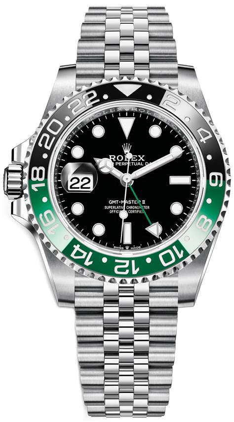 rolex gmt nero verde|rolex gmt master ii.